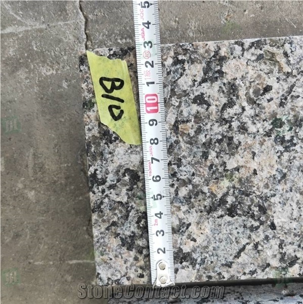 Caledonia Dark Brown Granite Tiles for Hotel Project