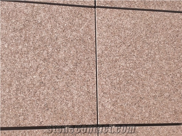 G611 Light Brown Granite Polished and Flamed Slabs and Tiles