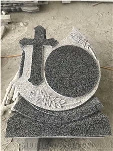 Impala Black Granite Cross Tombstones Monuments Headstones
