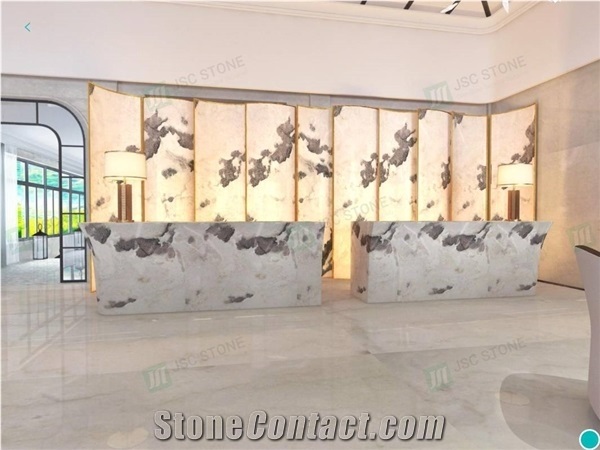 Luxury White Jade Onyx