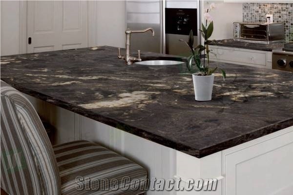Nero Athena Gold Black Marble Table Tops Countertop