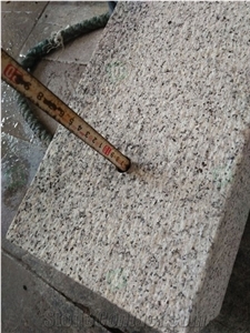 Outdoor G623 Gray Granite Square Pillars for Garden Use