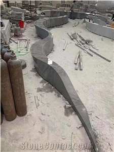 Urban Design Granite Bench for Garden Landscaping and Park