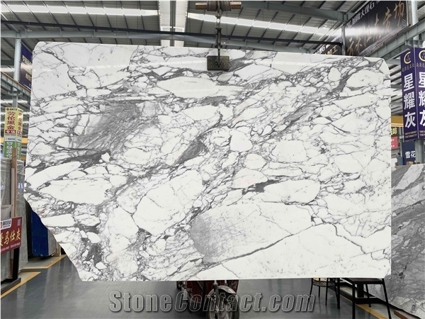 Arabescato White Marble for Interior Design