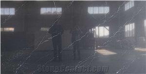 Black Kelya Quartz Slabs for Kitchen Countertop