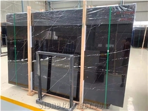 Black Marble Nero Marquina Marble Stone for Floor