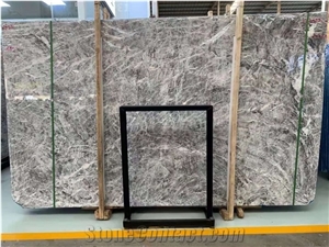 Silver Fox Grey Marble Slabs&Tiles