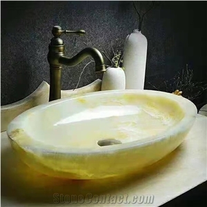 Classical Oval Onyx Wash Bowls for Bathroom Classical Oval Onyx Wash Bowls for Bathroom