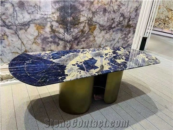 Customized Roman Imperial Quartzite Tabletop