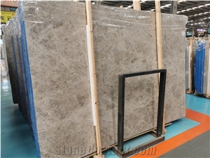 Galaxy Silver Marble Light Grey Marble for Project
