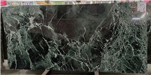 Prada Serpentine Green Marble Slabs for Vanity Tops