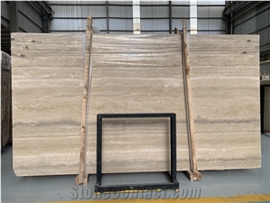 Tarvertino Silvia Horizont Travertine Silver Grey Travertine