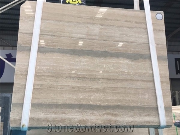 Tarvertino Silvia Horizont Travertine Silver Grey Travertine