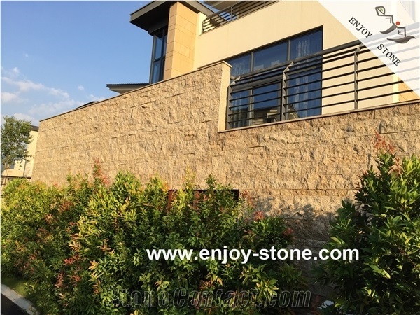 Natural Split/Mushroomed,G682 Rustic Granite, Wall Cladding