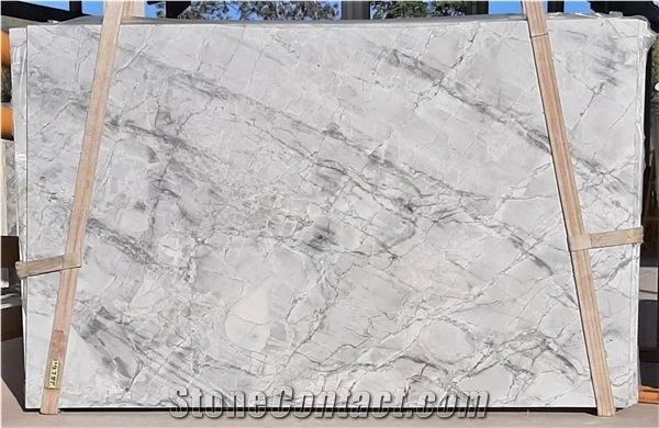 Super White Dolomites Quartzite Slabs