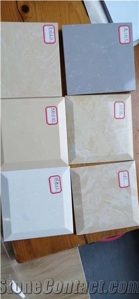Colourful Cheap Artificial Stone Slab for Decoration Design