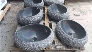 G654 Granite Garden Stone Basins