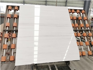 Polished Dolomite White Marble Wall Floor Tiles