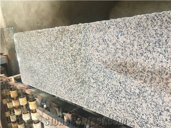 Wholesale Lilac Pink Granite Slab Tile Flamed Bush Hammered