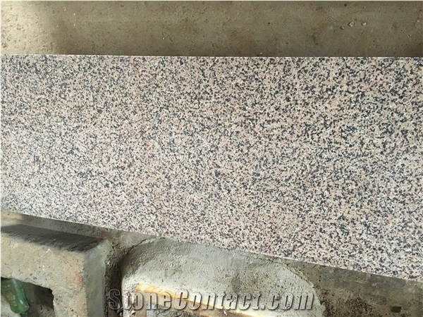 Wholesale Lilac Pink Granite Slab Tile Flamed Bush Hammered