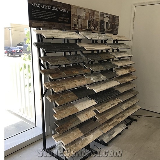 Culture Stone Display Stand,Veneer Stone Display Rack