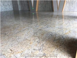 Bahamas Gold Granite Polished Floor Covering Tiles