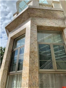 Bahamas Gold Granite Polished Wall Covering Tiles