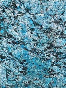Brazil Fantasy Bule Quartzite Polished Walll Slabs & Tiles