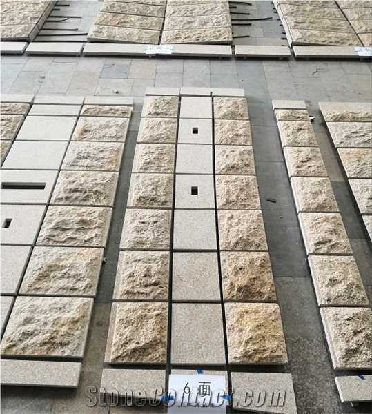 China G682 Rust Stone Granite Split Wall Stone Tiles