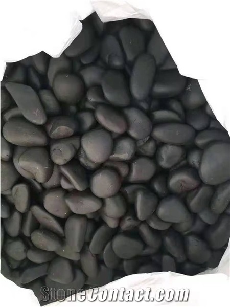 China Pink Machanism Tumbled Washed Srushed Stone