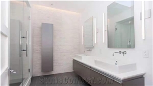 Chinese White Quartzite Split  Stone Veneer