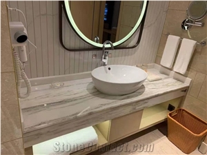 Greece Athena White Marble Polished Custom Countertops