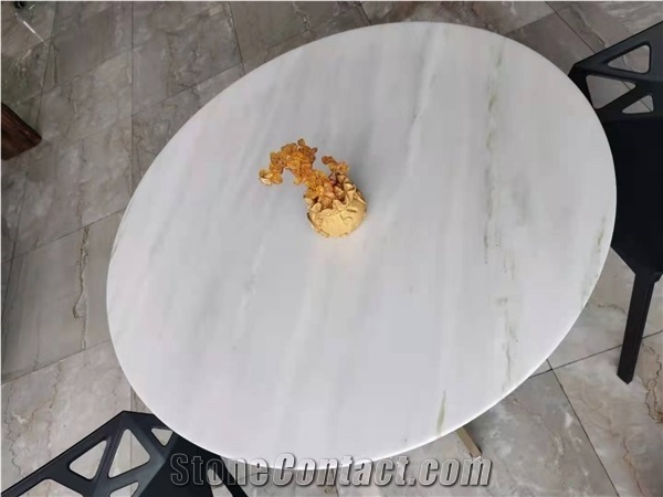 Greece Athena White Marble Polished Stair Treads&Stone Steps