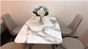 Italy Calacatta Gold Marble Polished Custom Countertops