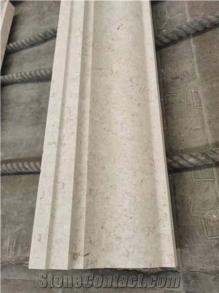 Jordan Archaean Century Beige Limestone Stone Molding&Border