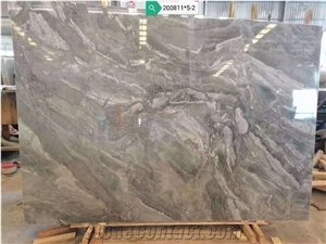 Turkey Fantasy Grey Marble Polished Stair Treads&Stone Steps