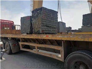 Ukraine Galactic / Aurora Blue Granite Blocks & Rocks