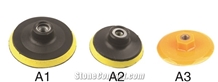 4 Rubber Diamond Polishing Pad Backer
