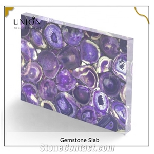 Agate Stone Dark Purple Stone,Semi Precious Stone Wall Slabs