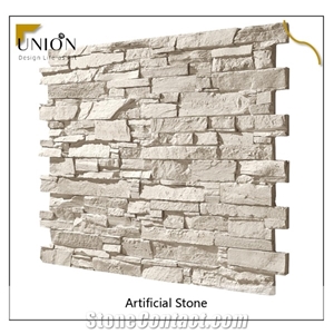 Artificial Stone Wall Cladding Stacked Stone Corners Rocks