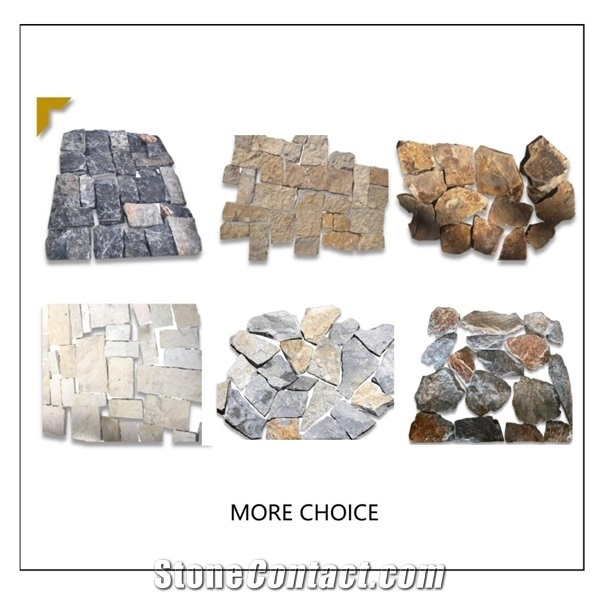 Blue Quartize Crazy Paving Tiles for Wall and Floor Decoras