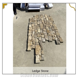 Cement Back Travertine Villa Building Stone for Facade Cover