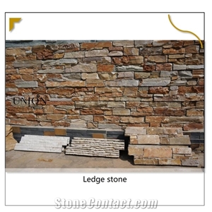 Cement Backside Corner Culture Stack Stone Wall Panel Veneer