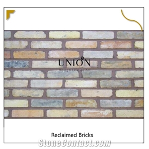 China Antique Bricks Yellow Reclaimed Bricks Building Stones