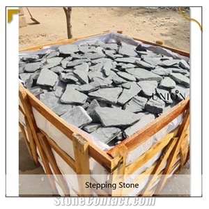 China Natural Slate Outdoor Stepping Stone for Garden Floor