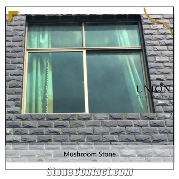 Chinese Mushroom Slate Stone,Cultured Stack Stone Cladding