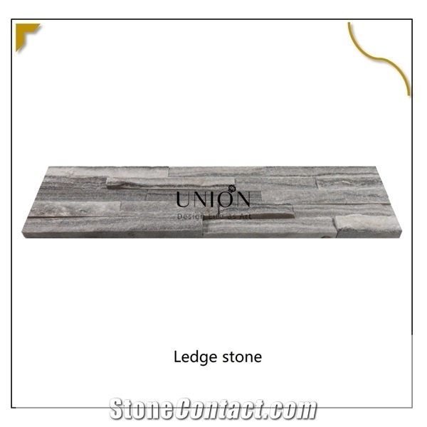 Cloudy Grey Marble Wall Cladding Panel House Wall Decoration