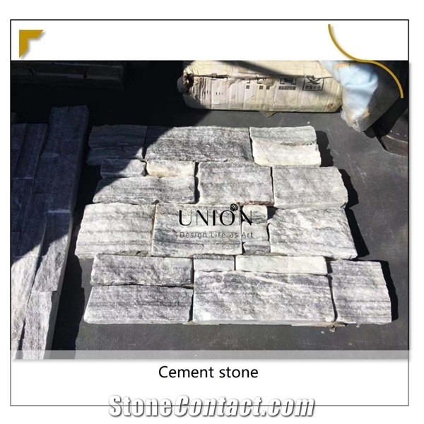 Cultural Slate Panels,Wall Cladding Tiles,Cloudy Grey Quartzite