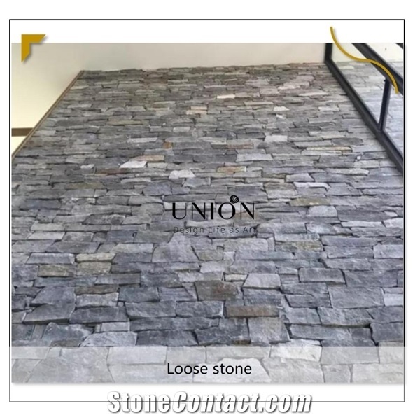 Cut-To-Size Split Surface Natural Wall Decoration Loose
