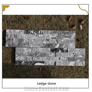 Dark Blue Marble Stone Natural Wall Cladding Decor Material